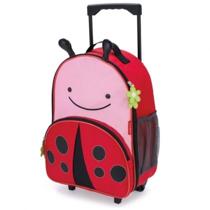 Skip Hop Детска чанта на колела Zoo Luggage - Калинка