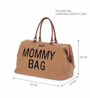 CHILDHOME чанта за майка Teddy Brown