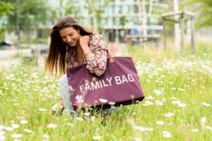 CHILDHOME Чанта за принадлежности Family Bag Aubergine